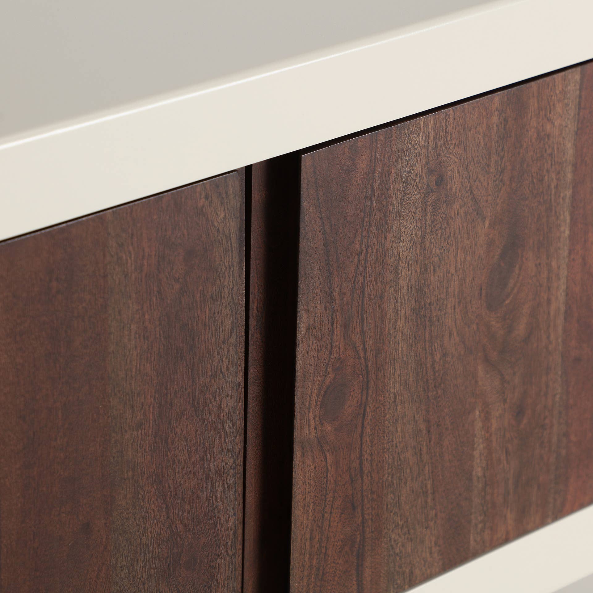 Kodu - Wholesale Console Table - Acacia wood TV stand in off-white color, 180x43