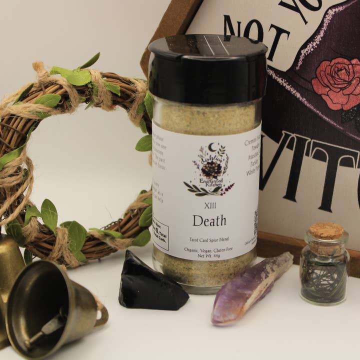 Dahlia's Enchanted Kitchen - Wholesale Dried spice mix - Death - Tarot Card Culinary Spice Blend4