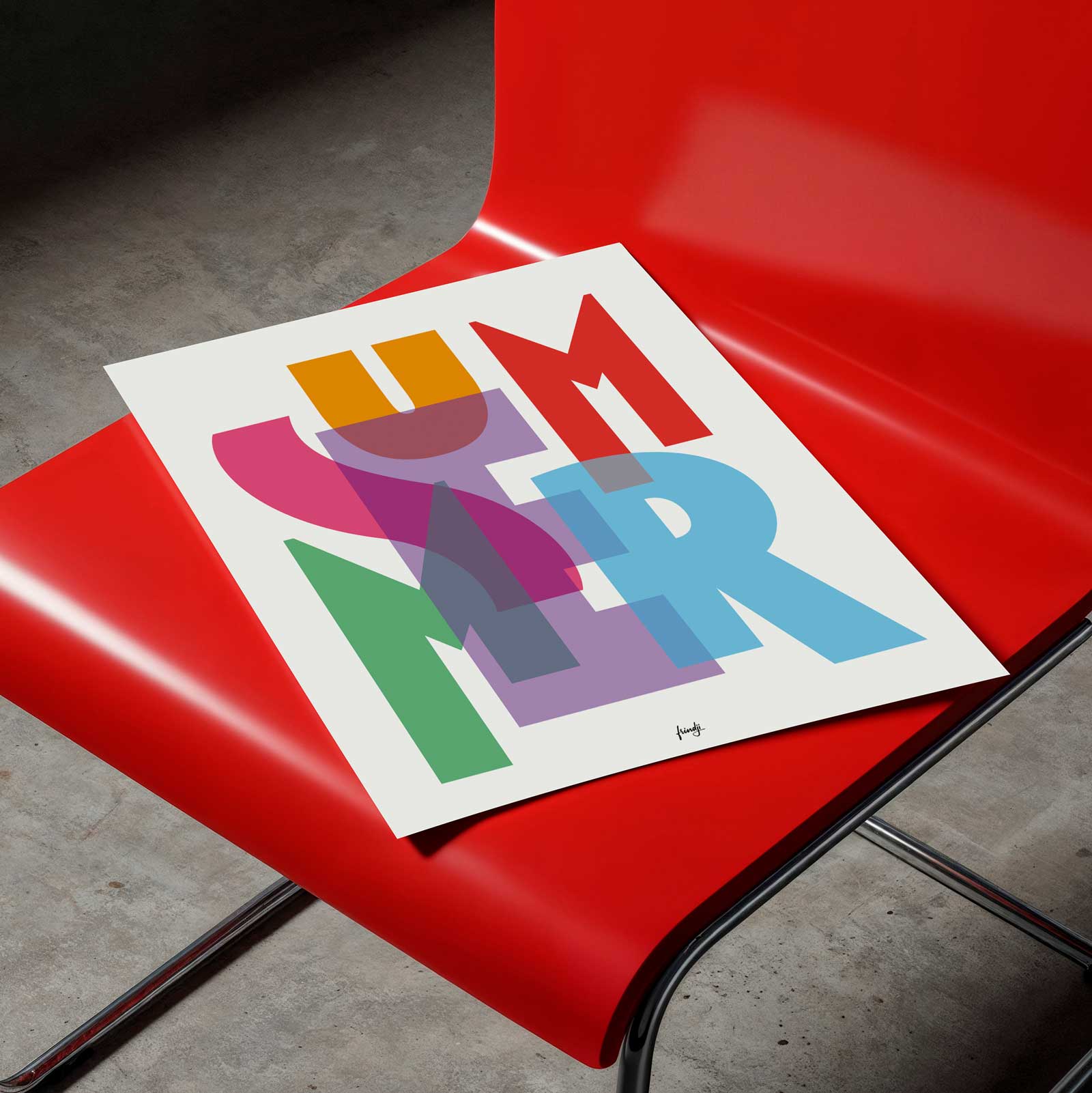 Frindji – wholesale Poster – Sommarutställning2