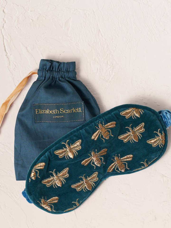 Honey Bee Eye Mask for wholesale by Elizabeth Scarlett Ltd