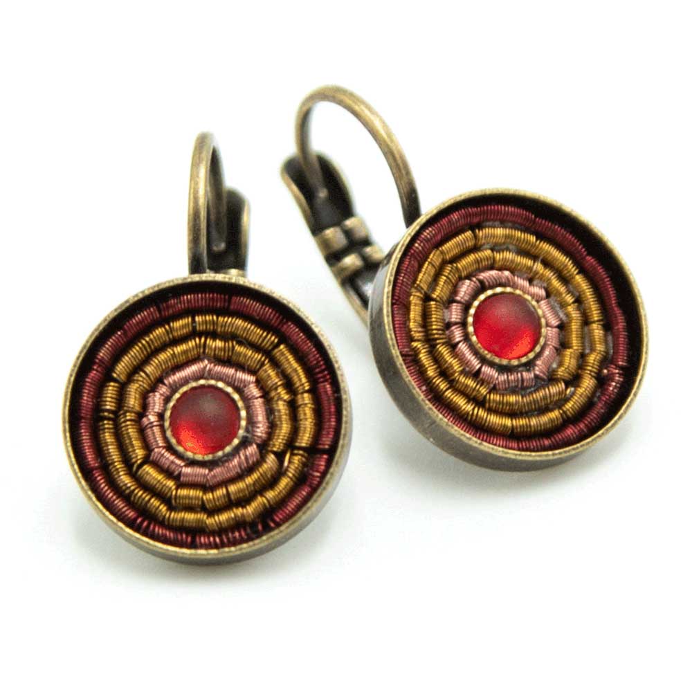 Sergio Engel jewellery - Wholesale Dangle Earrings - India antique earring 06 small colorful earrings19