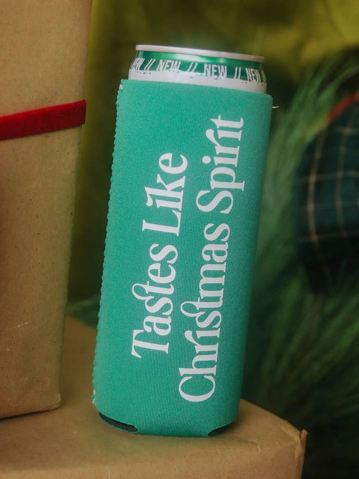 Tastes Like Christmas Spirit Tall Drink Sleeve for wholesale by FRIDAY + SATURDAY