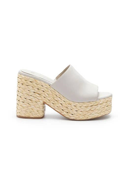 Mars Sky Shoes Wholesale - Wholesale Platform Heels - Women's - Miim ASHLYN Women Raffia Braided Chunky Platform Sandals-12 Pairs Pack-43.95/Pair22