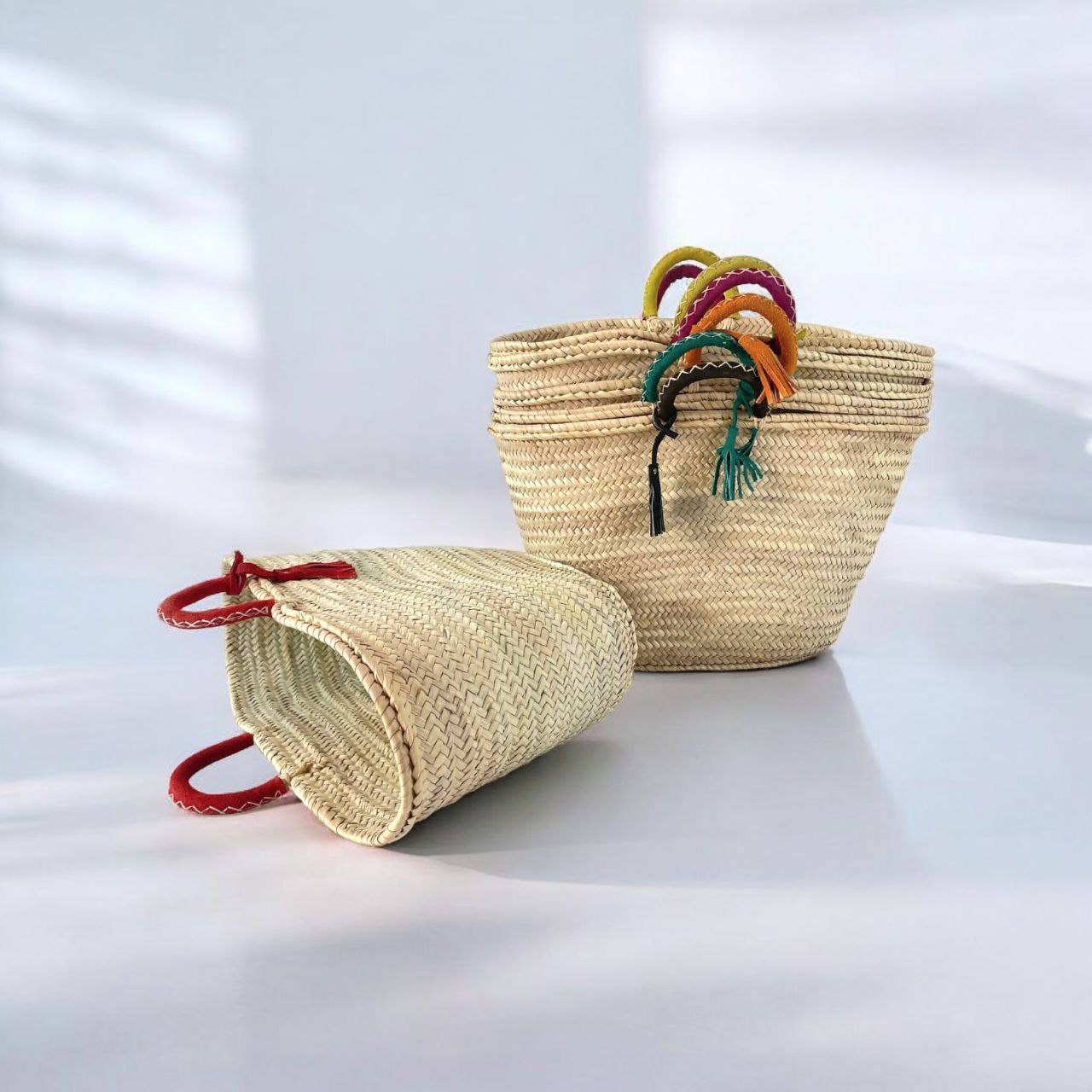 Gran Wholesale – wholesale Beach bag –  Summer Beach Bag, French Basket Bag, Short Leather Handle.13