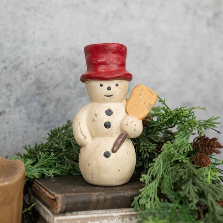 BONHOMME DE NEIGE CHAPEAU ROUGE pour la vente par Ragon House