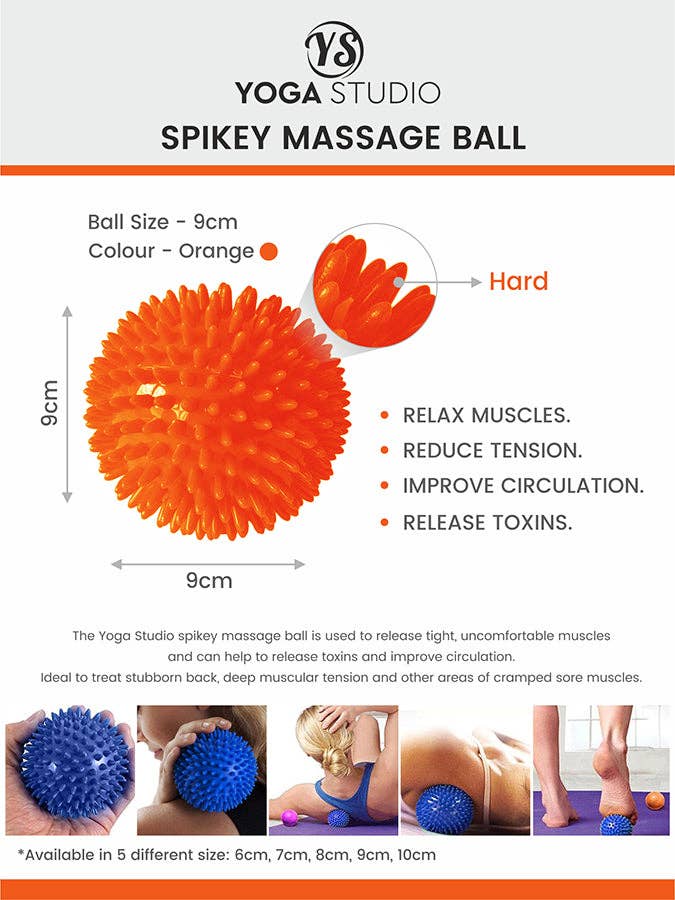 Yoga Studio Store – wholesale Fitness equipment – Yoga Studio Spiky Massage Ball5