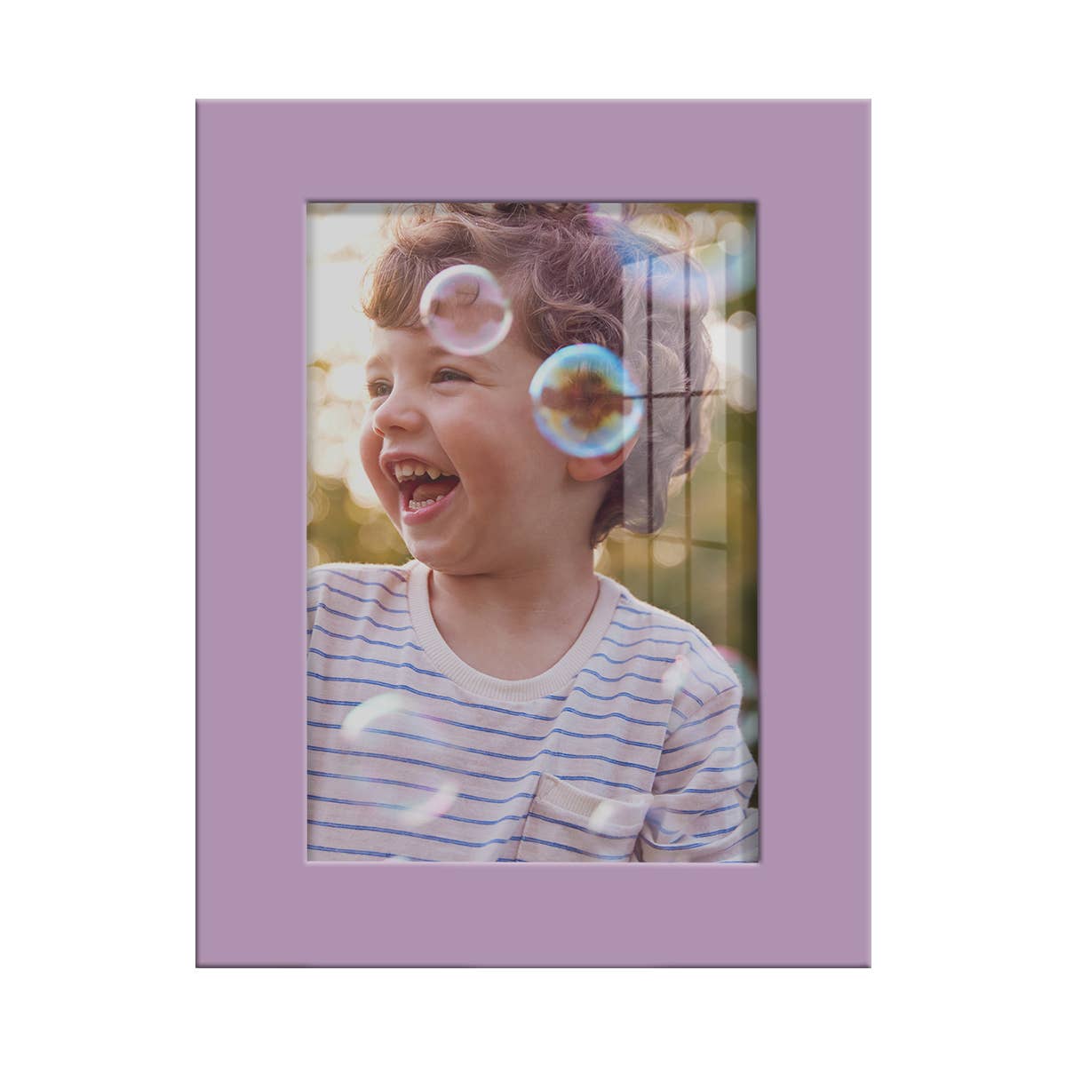 Wexford Home - Wholesale Picture Frame - Photo Frame. Real Wood Modern Frame, Violet1