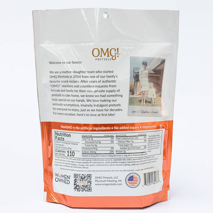 OMG! Pretzels - Wholesale Pretzels - Buffalo Seasoned Sourdough Pretzel Nuggets2