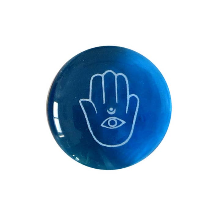 Lifeforce Glass, Inc. - Wholesale Keepsake Coin/Token - Judaica Glass Stones, Hanukkah Gifts and Decor8