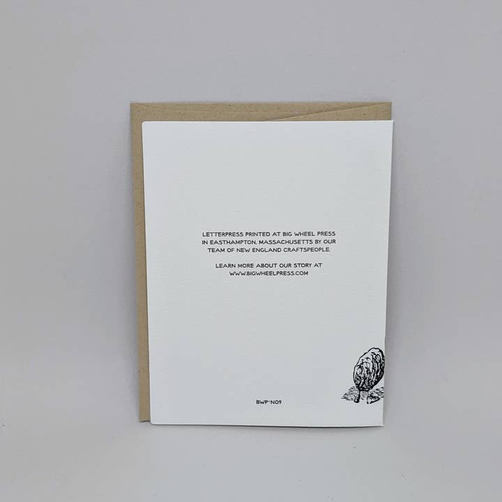 Big Wheel Press - Wholesale Birthday Card - Ah, Shucks - Birthday1