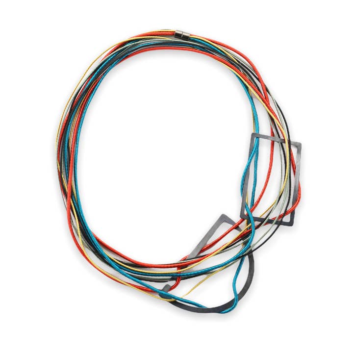 Double Bib Necklace for wholesale by Lilian Syrigou