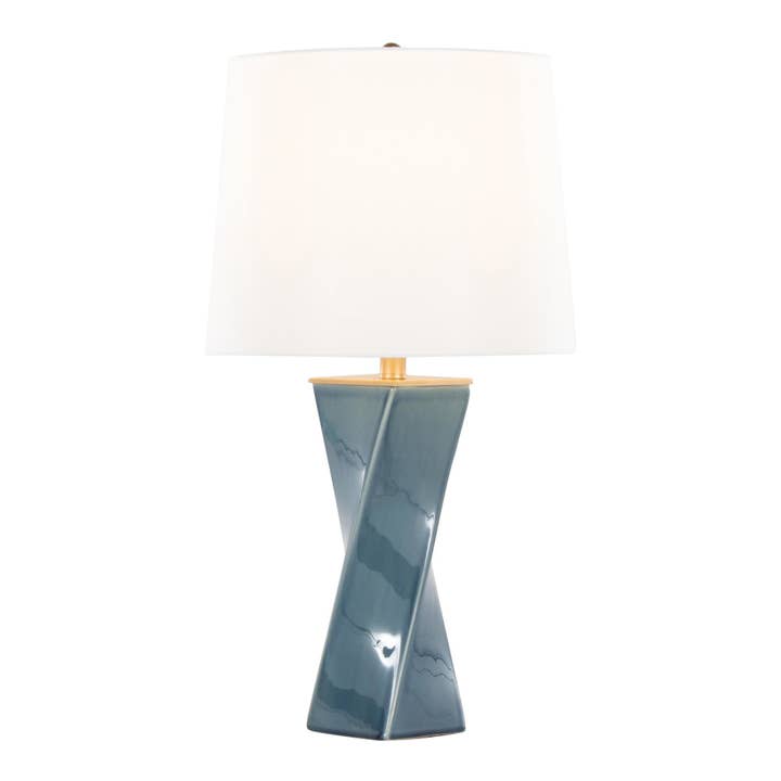 LumiSource and Grandview Gallery - Wholesale Accent/Desk Lamp - Curvo Square 27" Ceramic Table Lamp15