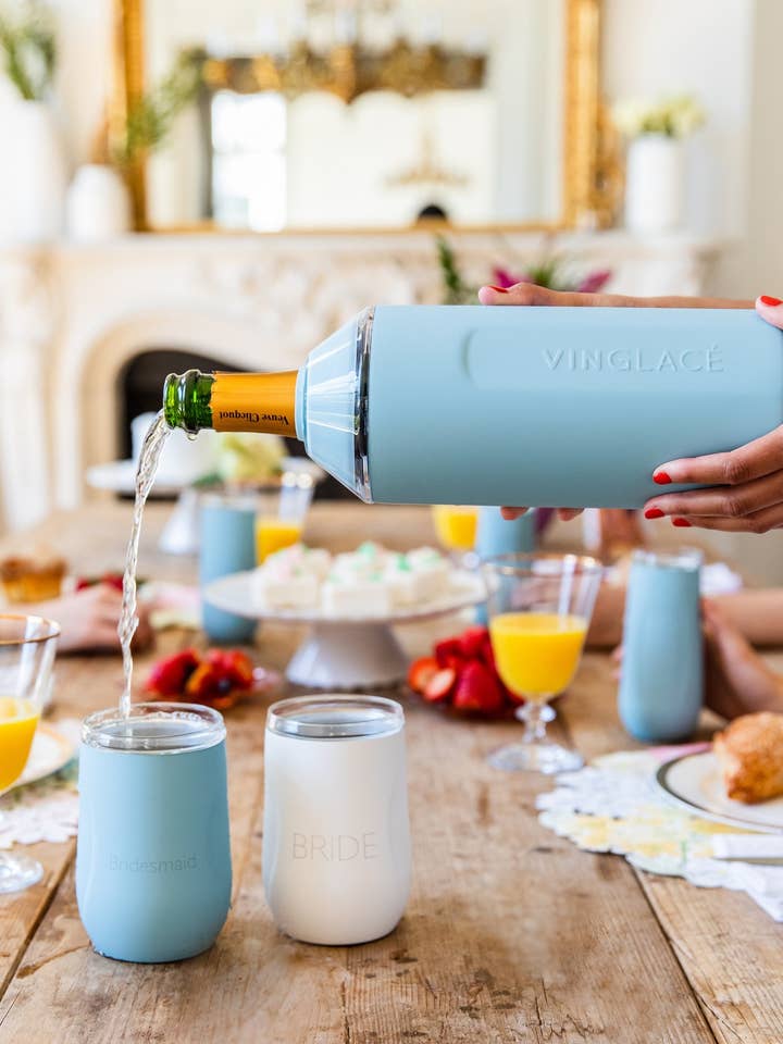 Refroidisseur à vin et champagne Cool Blue pour la vente par Vinglacé