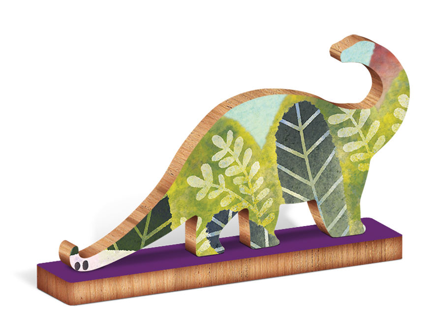 Educational srl - Wholesale Puzzle - Kids - Woody 48 Piece Puzzle - Dinosaurs3