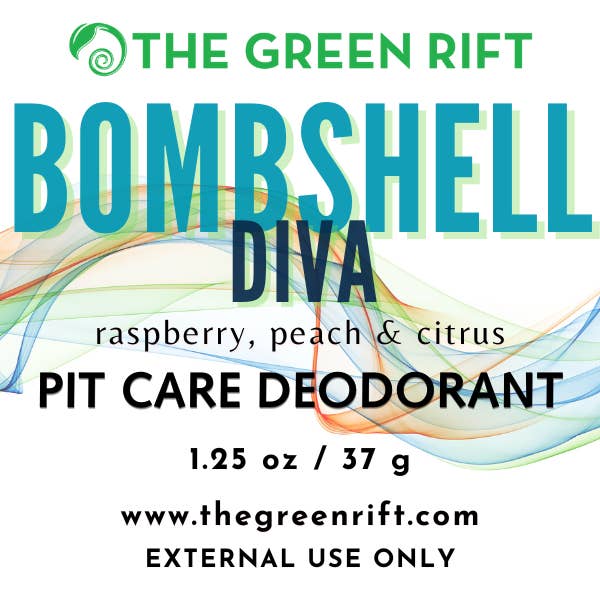 The Green Rift - Wholesale Deodorant - Women's - Bombshell Diva Pit Care Deodorant, Eco-Friendly Refillable4