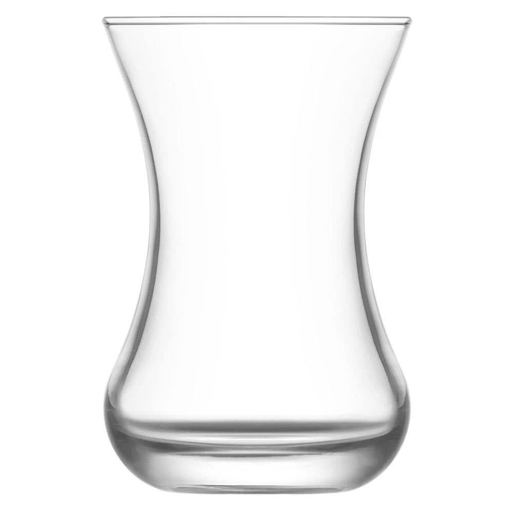 Hakan - Wholesale Coffee/Tea Cup - LAV Demet Turkish Glass Set, 6 Pcs, 4.5 Oz (135cc)1