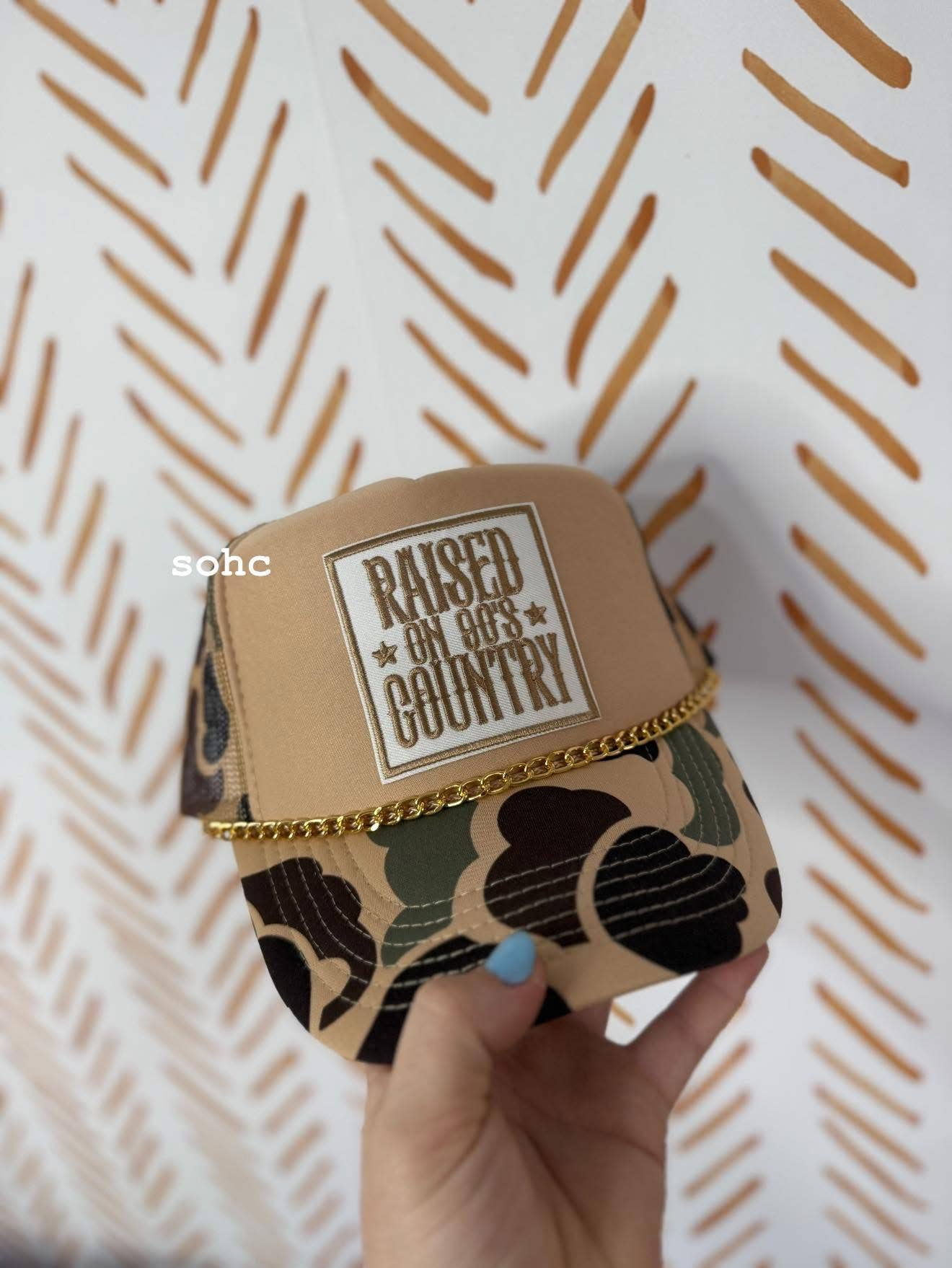 Southern Outlaw Hat Co. – wholesale Truckerkeps – Dam – uppvuxen med 90-tals country truckerkeps