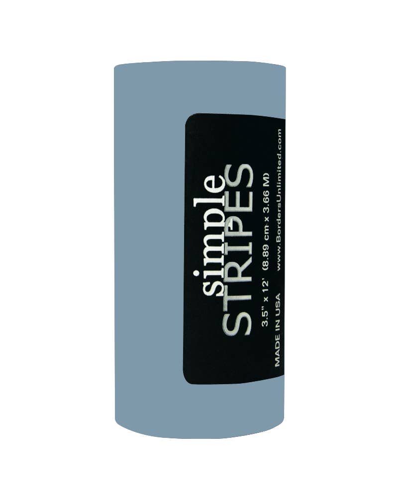 Borders Unlimited - Wholesale Wall Decor - Kids & Baby - Slate Simple Stripes0