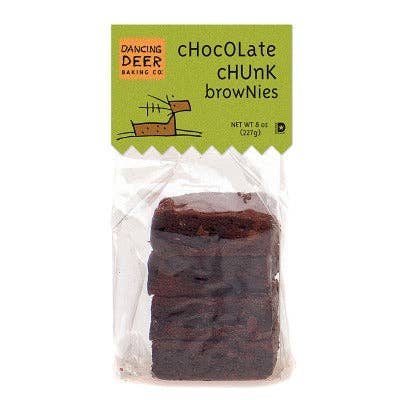 Dancing Deer - Wholesale Brownie - Chocolate Chunk Brownie (Case)