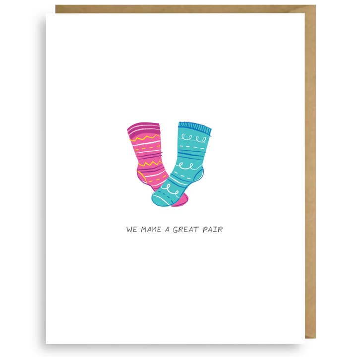 Perfect Pair Card for wholesale by Second Story Cards