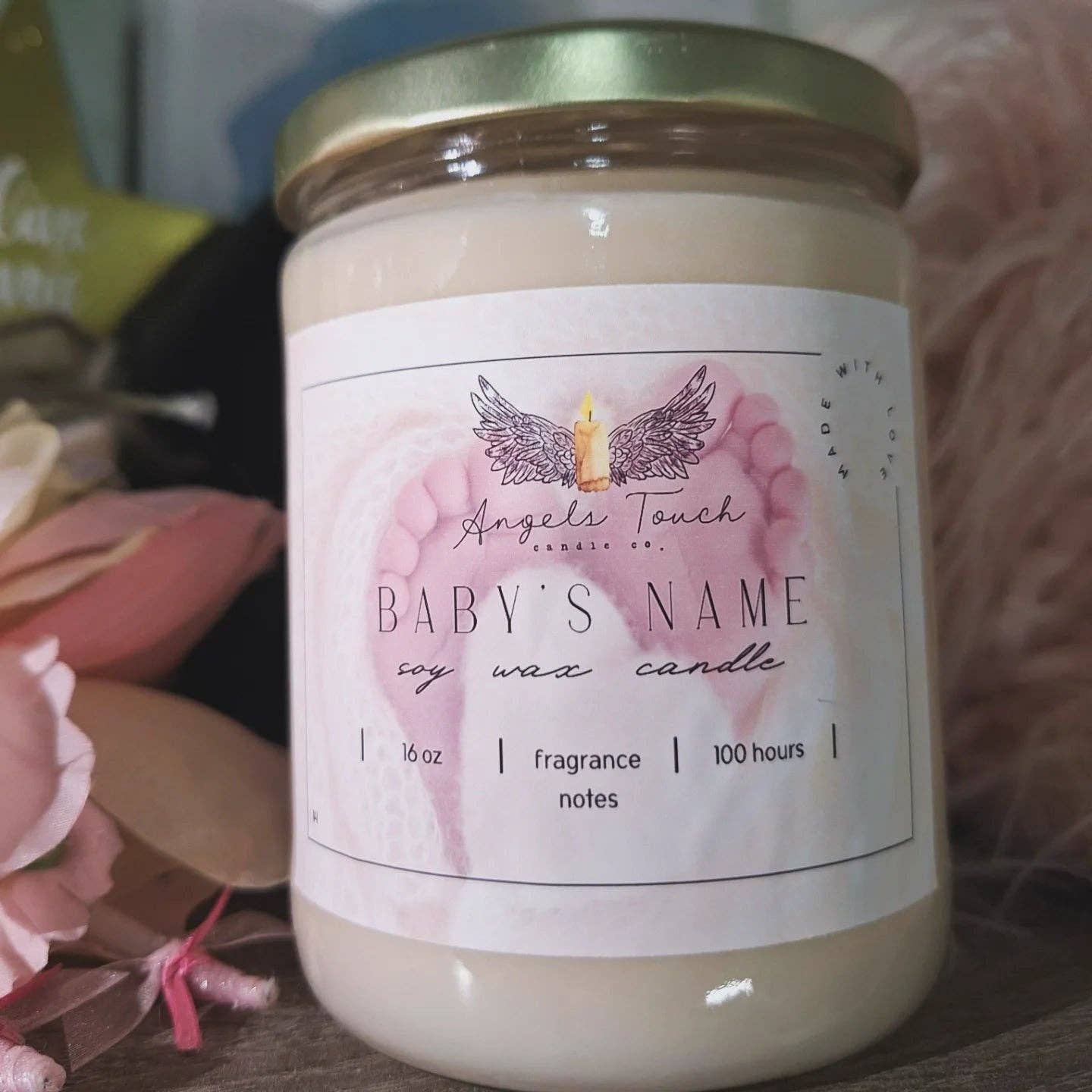 Angels Touch Candle Co. - Wholesale Jar/Filled Candle - 🕊️ Memorial Candle 🕊️2