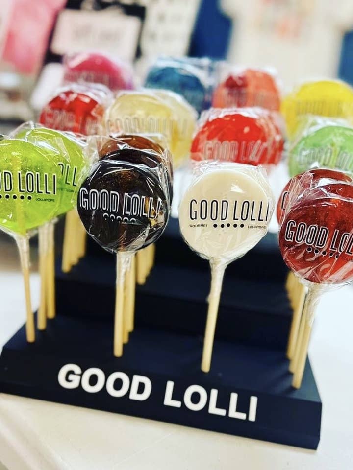 ESPOSITORE LOLLIPOP per la vendita all'ingrosso da parte di Good Lolli