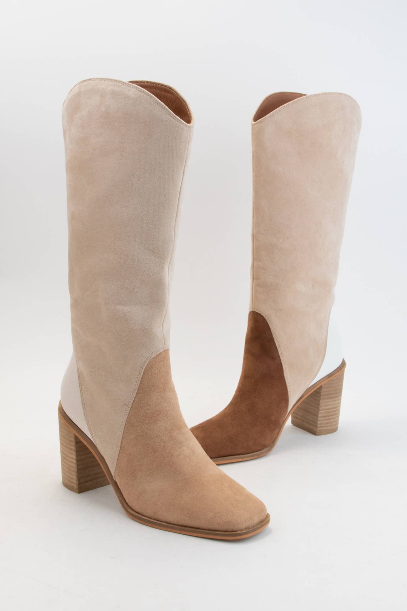 CCOCCI - Vente Bottes – femme - MINI-PACK CCOCCI | BOTTES HAUTES TRICOLORES KRISTIN3