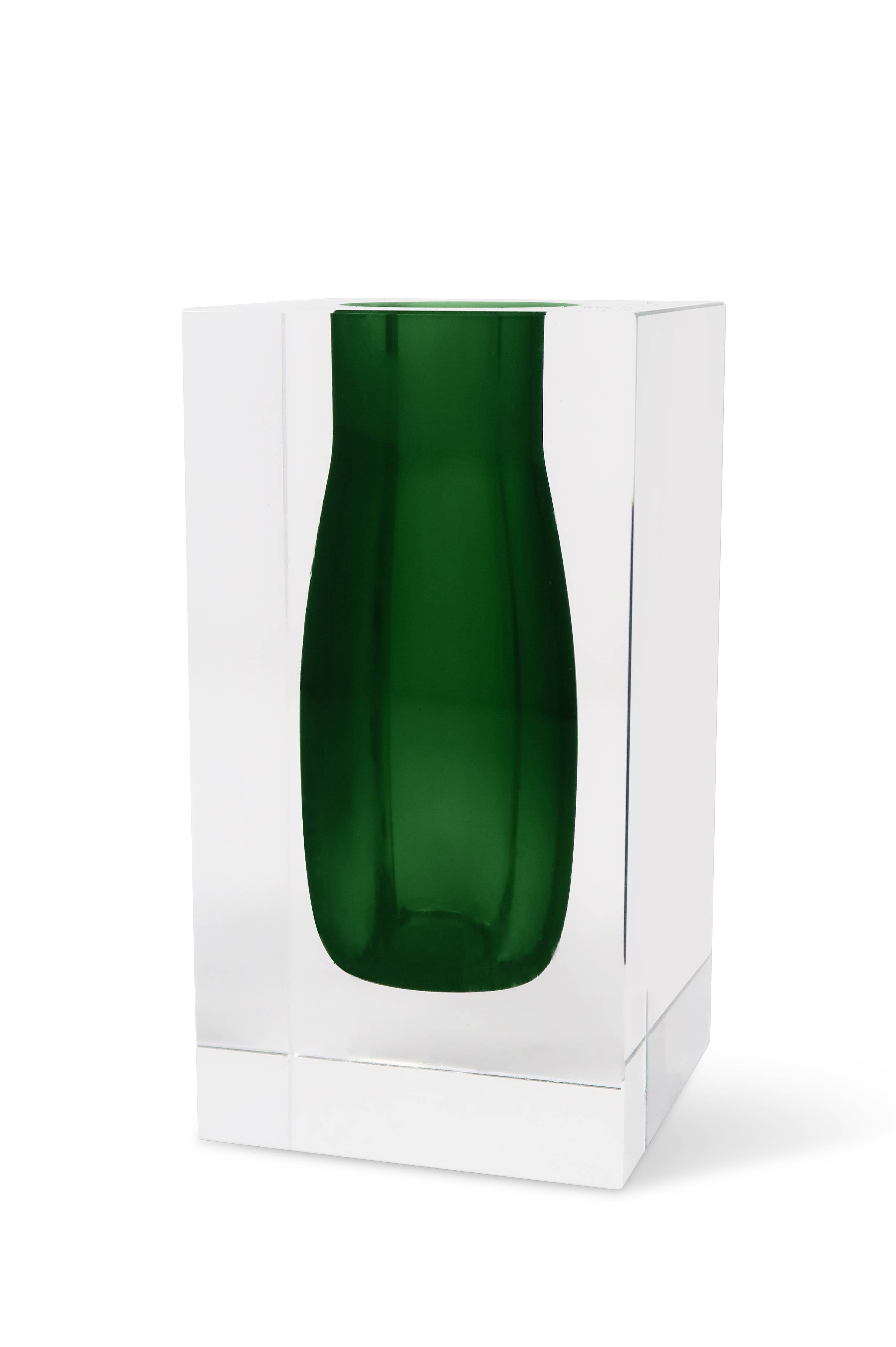 VIVIENCE - Wholesale Vaas - Kristallen vaasje met dubbele wand en gekleurde binnenlaag17