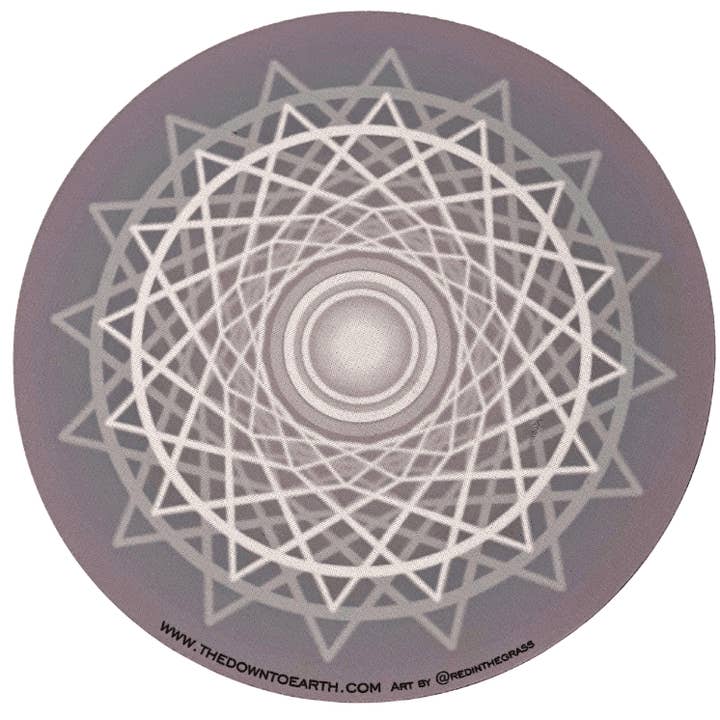 Protection Crystal Grid Mouse Pad for wholesale by Down To Earth