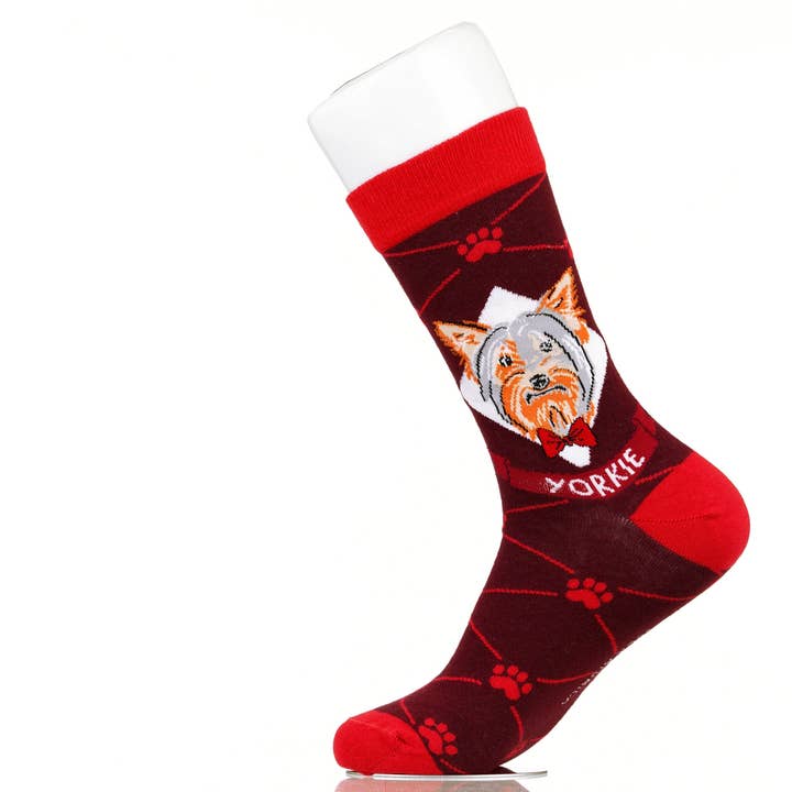 KYNC Custom - Wholesale Socks - Unisex - 160 Pairs Cotton Socks | Argyle Dog1