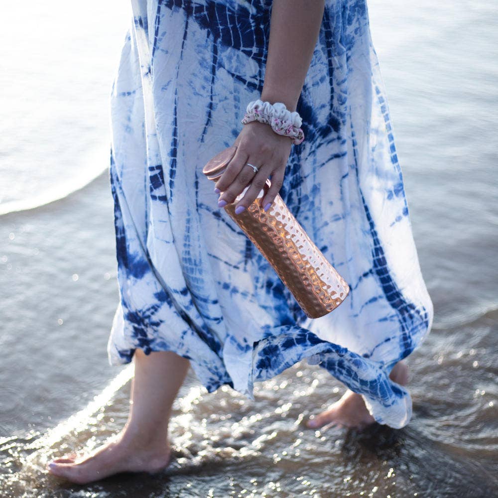 Shared Earth – Garrafa de água por atacado – Garrafa de água de cobre martelada, 900 ml3