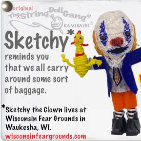 Sketchy the Clown for wholesale by Kamibashi