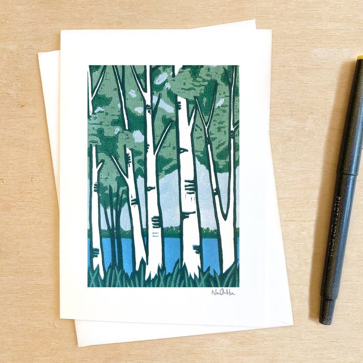 I gott sällskap hälsningskort för wholesale av Nan Onkka Prints