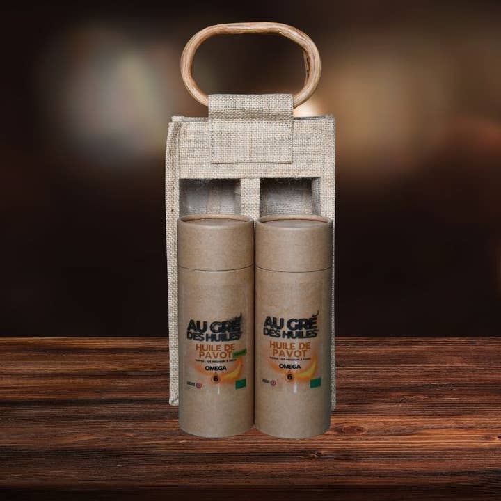 Bio-Mohn-Gourmetöl-Set für den Großhandel von ADAL TERRA