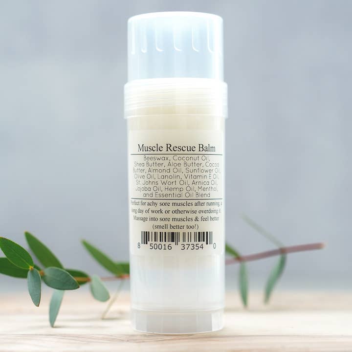 The Little Flower Soap Co - Wholesale Healing Salve/Balm/Cream - Muscle Rescue Balm - 2.5oz Twist Up Tube1