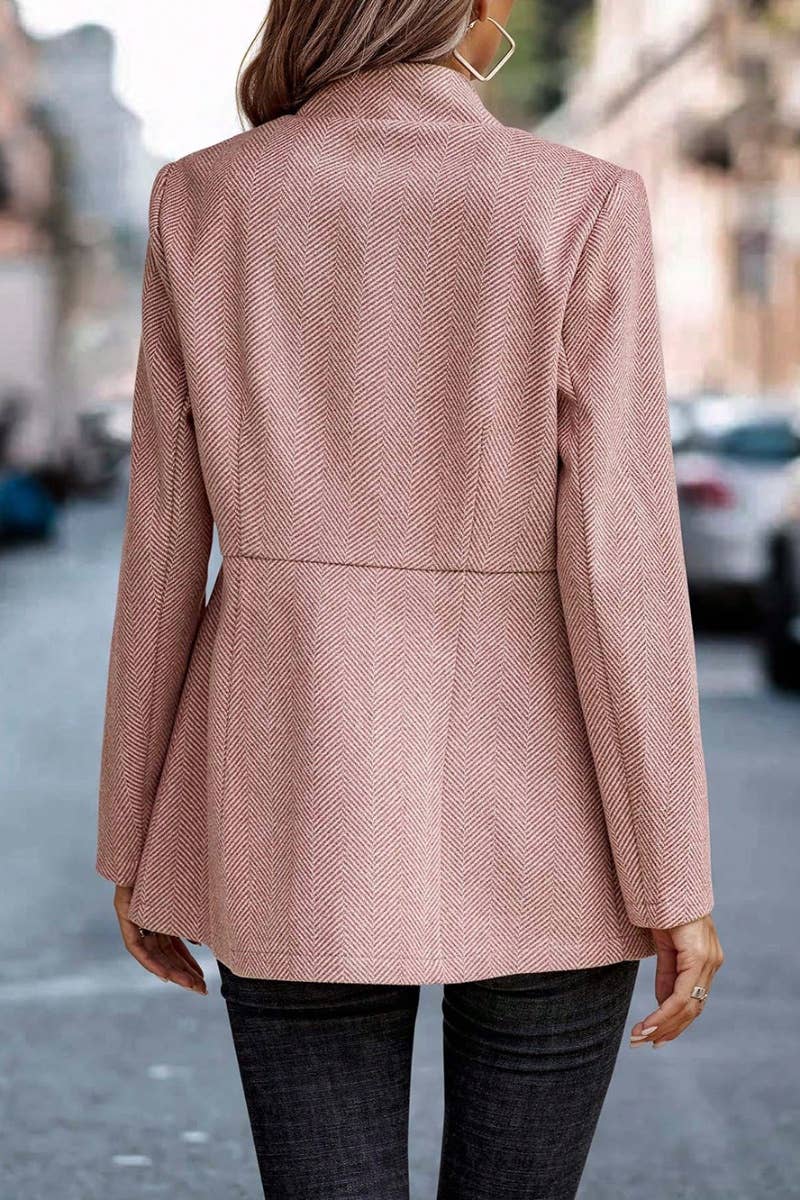 NINEXIS - Wholesale Coat - Women's - CWOJA0966_AUTUMN WINTER JACQUARD PATCHWORK WOOL COAT5