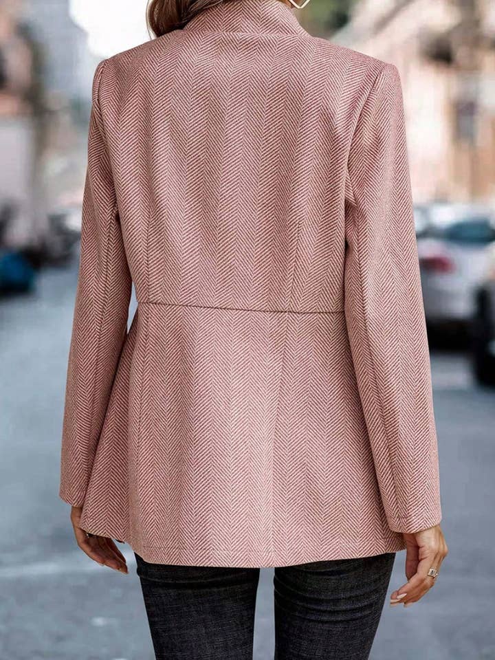 NINEXIS - Wholesale Coat - Women's - CWOJA0966_AUTUMN WINTER JACQUARD PATCHWORK WOOL COAT5