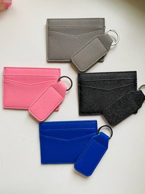 Porta tessera+portachiavi per la vendita all'ingrosso da parte di Blanksgenix Wholesale