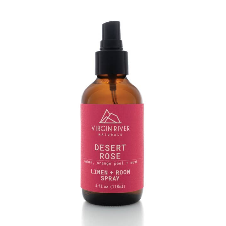 Spray Quarto ROSA 4oz DESERT por atacado de Virgin River Naturals