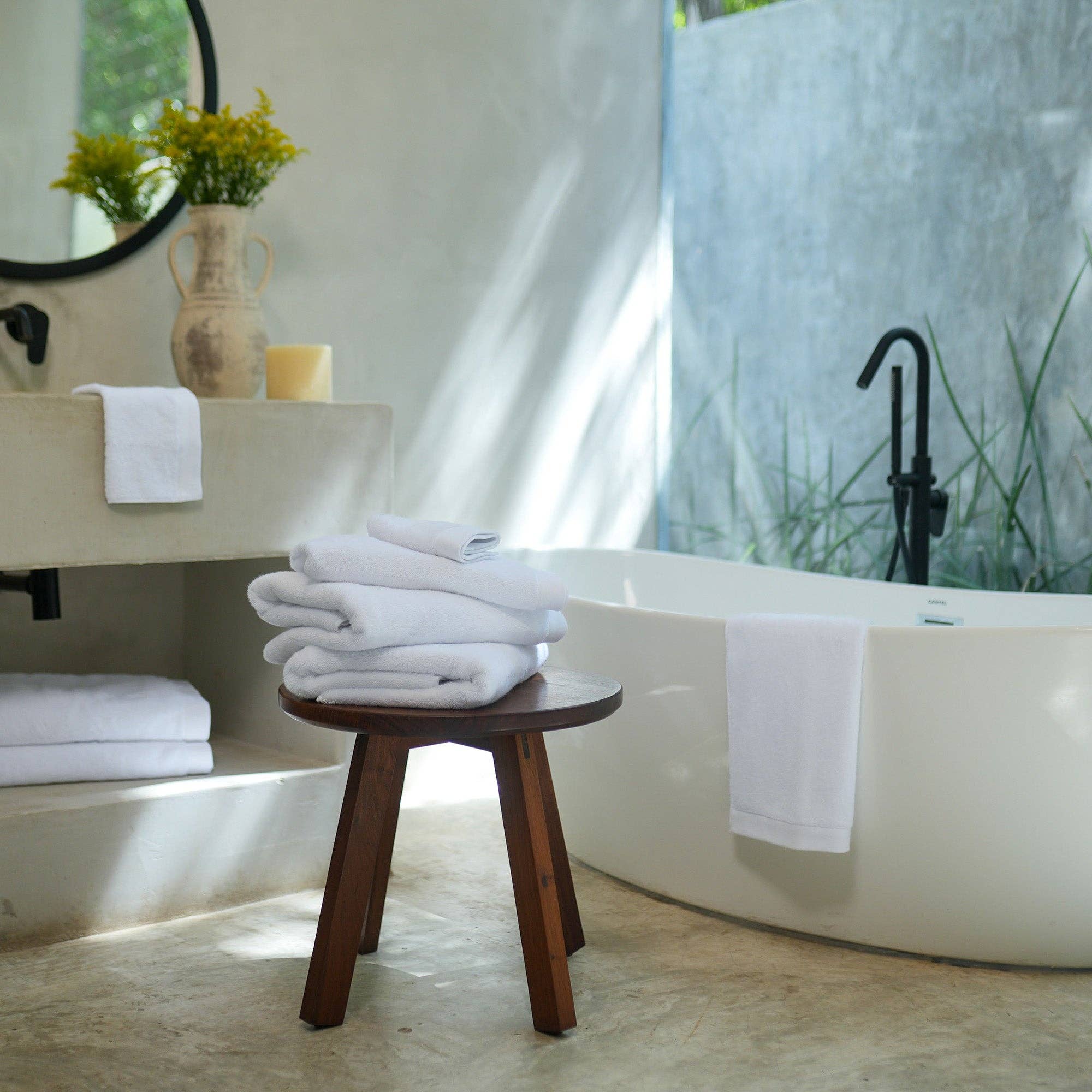 Rest and Reset - Wholesale Towel Set - Oasis Plush Organic Bath Towel Set2