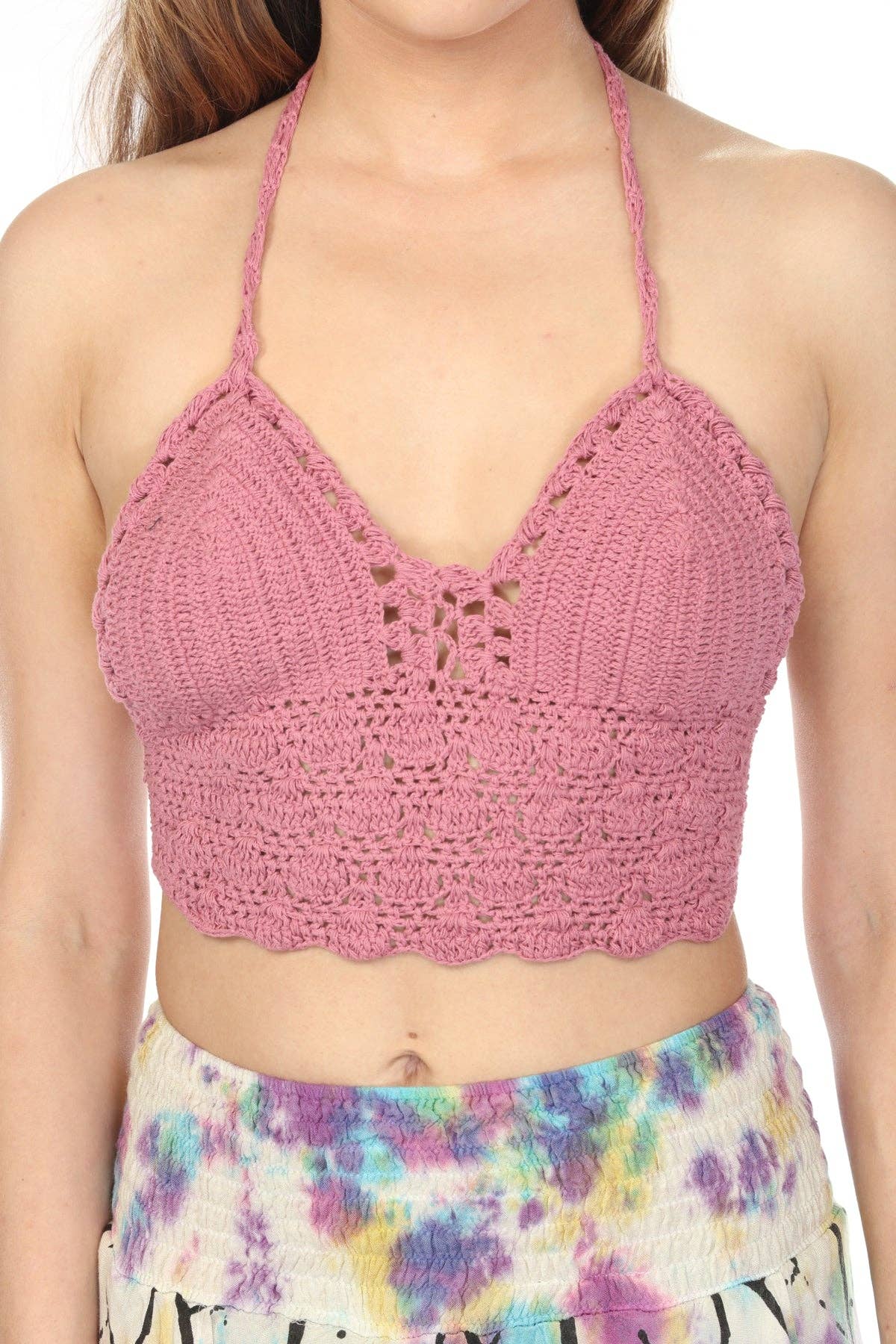 Lakhays Collection Inc. - Vente Haut en maille – femme - Haut d'été en crochet Celestia8