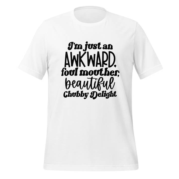 I'm Just an Awkward Foul Mouther Unisex t-shirt for wholesale by Black and Gifted LLC