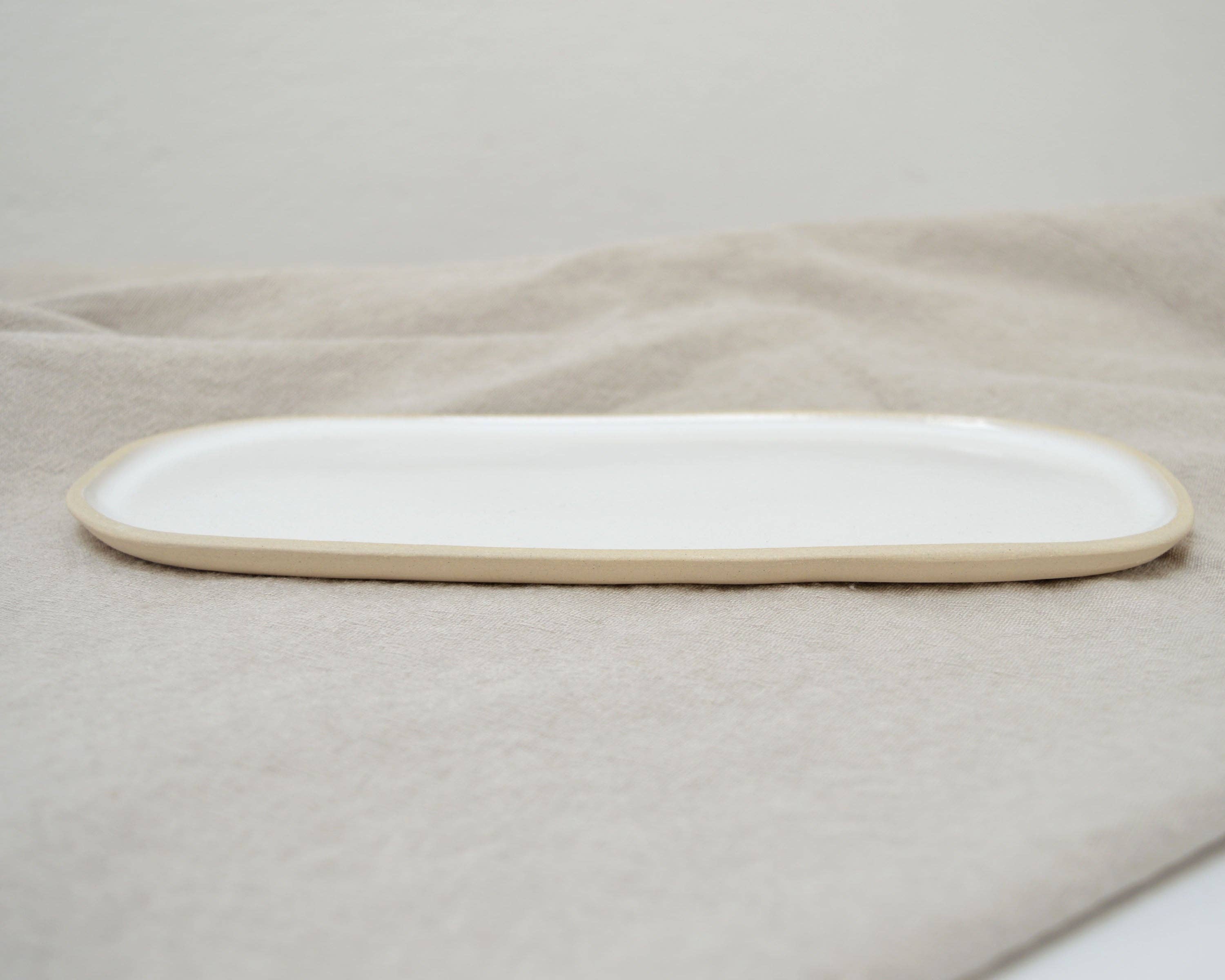 Karolina Bednorz Ceramics - Wholesale Serving Tray - NUDE Decorative Ceramics Tray Handmade in Italy1