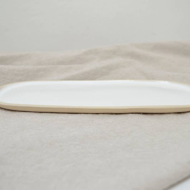 Karolina Bednorz Ceramics - Wholesale Serving Tray - NUDE Decorative Ceramics Tray Handmade in Italy1