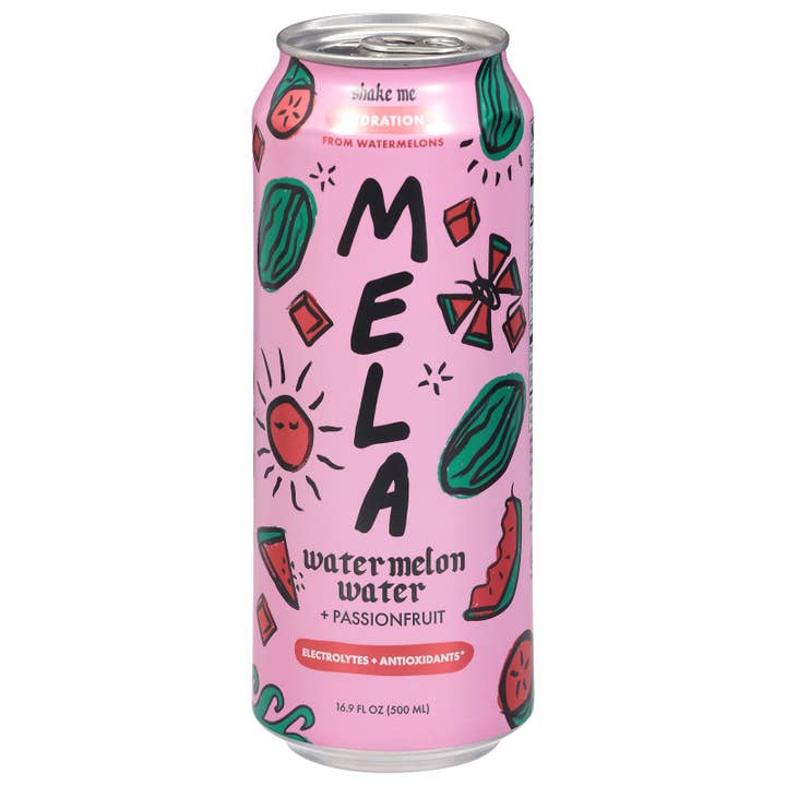 Everyday Supply Co - Wholesale Flavored/Infused Water (Non-Carbonated) - Mela Water - Wtrmln Water Passionfrt - Cs Of 12-16.9 Fz