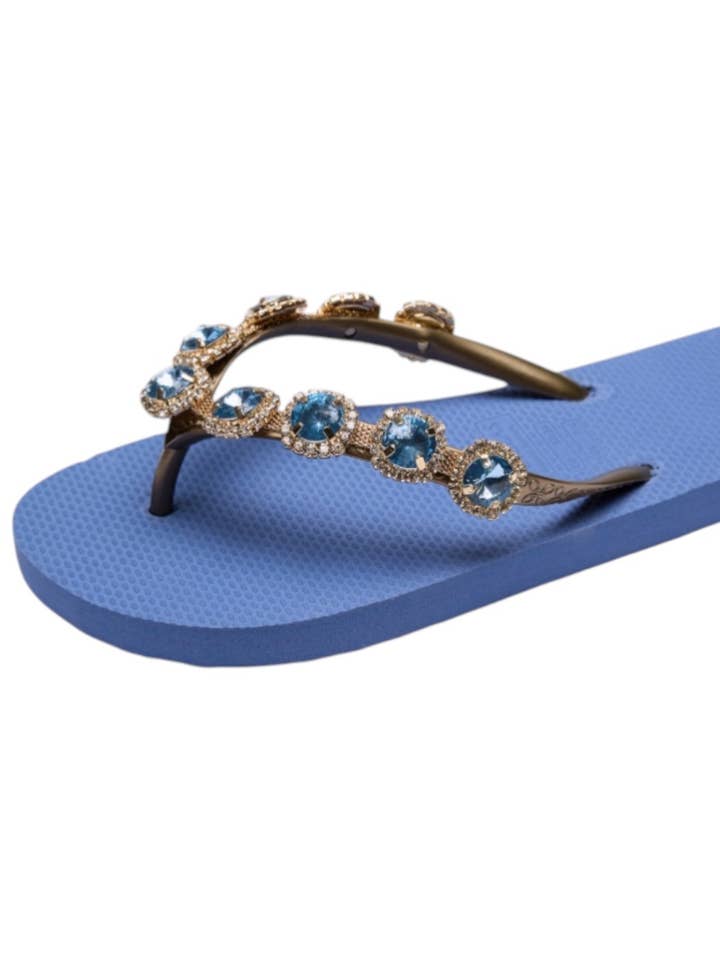 LENA blå för wholesale av CHANCLAS by simone herrera