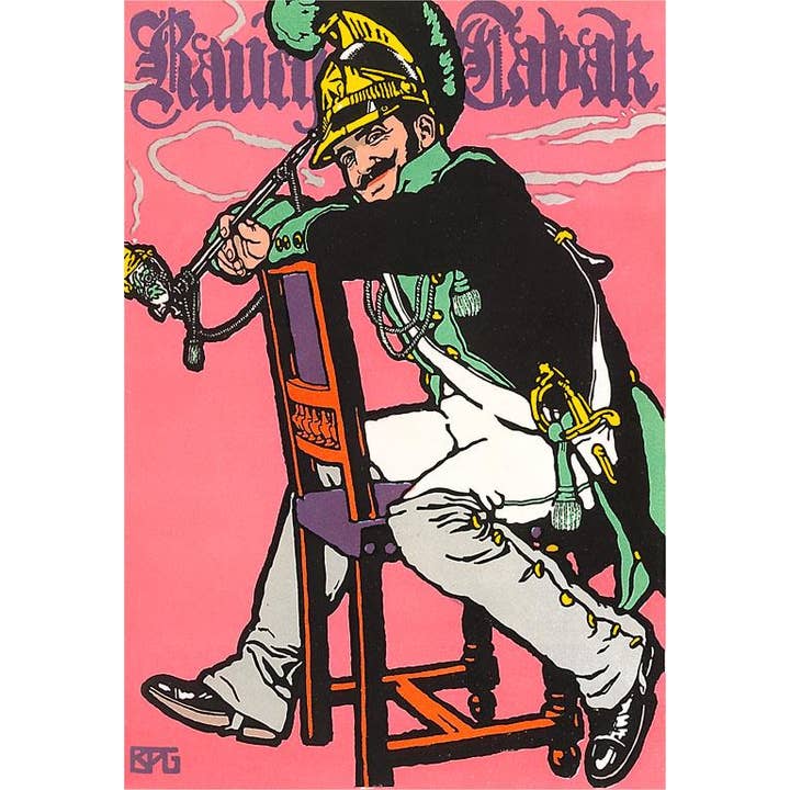 Found Image Press - Wholesale Stationery/Notecard Set - Greeting Card PO-231 Ad for German Tobacco