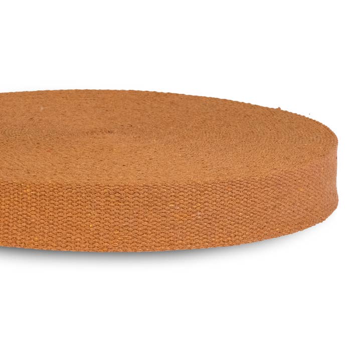 Dream Trimming Goods LLC - Wholesale Craft Supplies - 1.5" x 10 Yard Camel Yellow Heavy Cotton Webbing for Sewing3