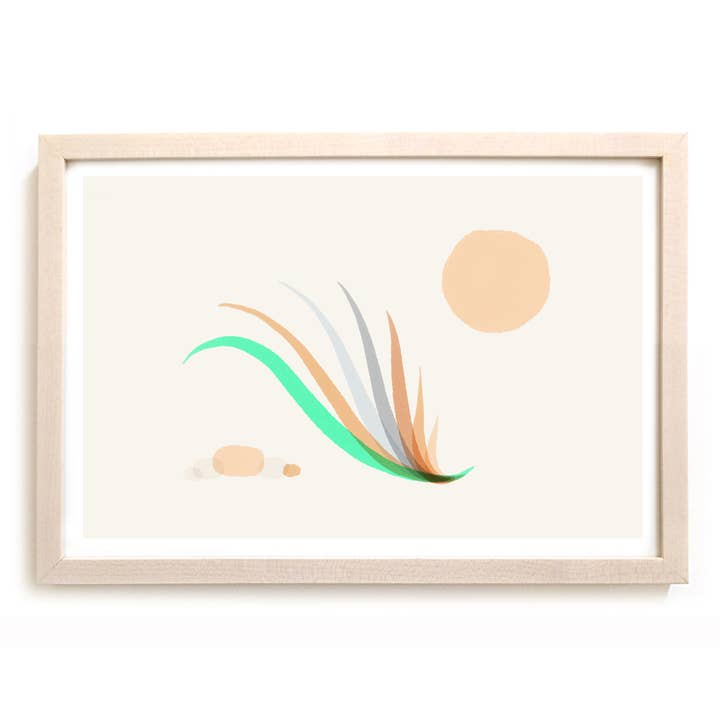 Miljökonsttryck "Flora" Escapism-serien för wholesale av Matthew Allen Art