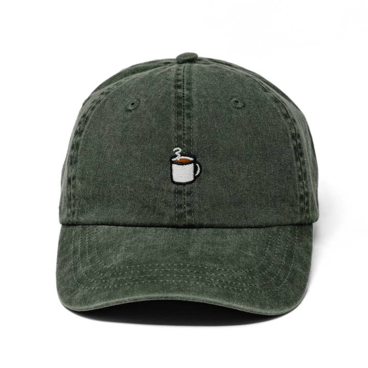 The Hungry Sloth - Wholesale Baseball cap – Unisex - Coffee Embroidered Hat2